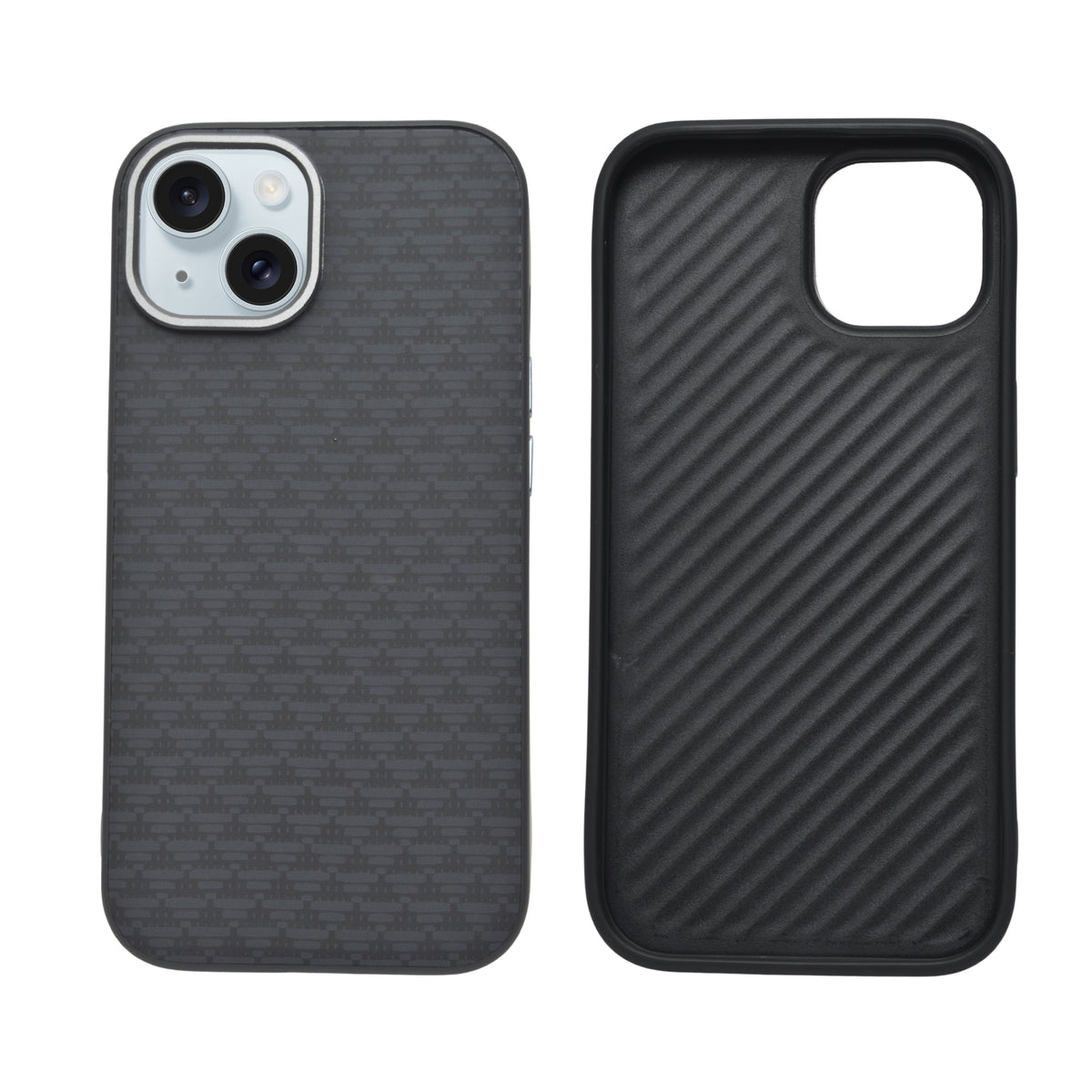 Carbon Weave Pattern Phone Case for iPhone 15