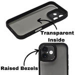 Smoke Transparent MagSafe Compatible Phone Case for iPhone 16