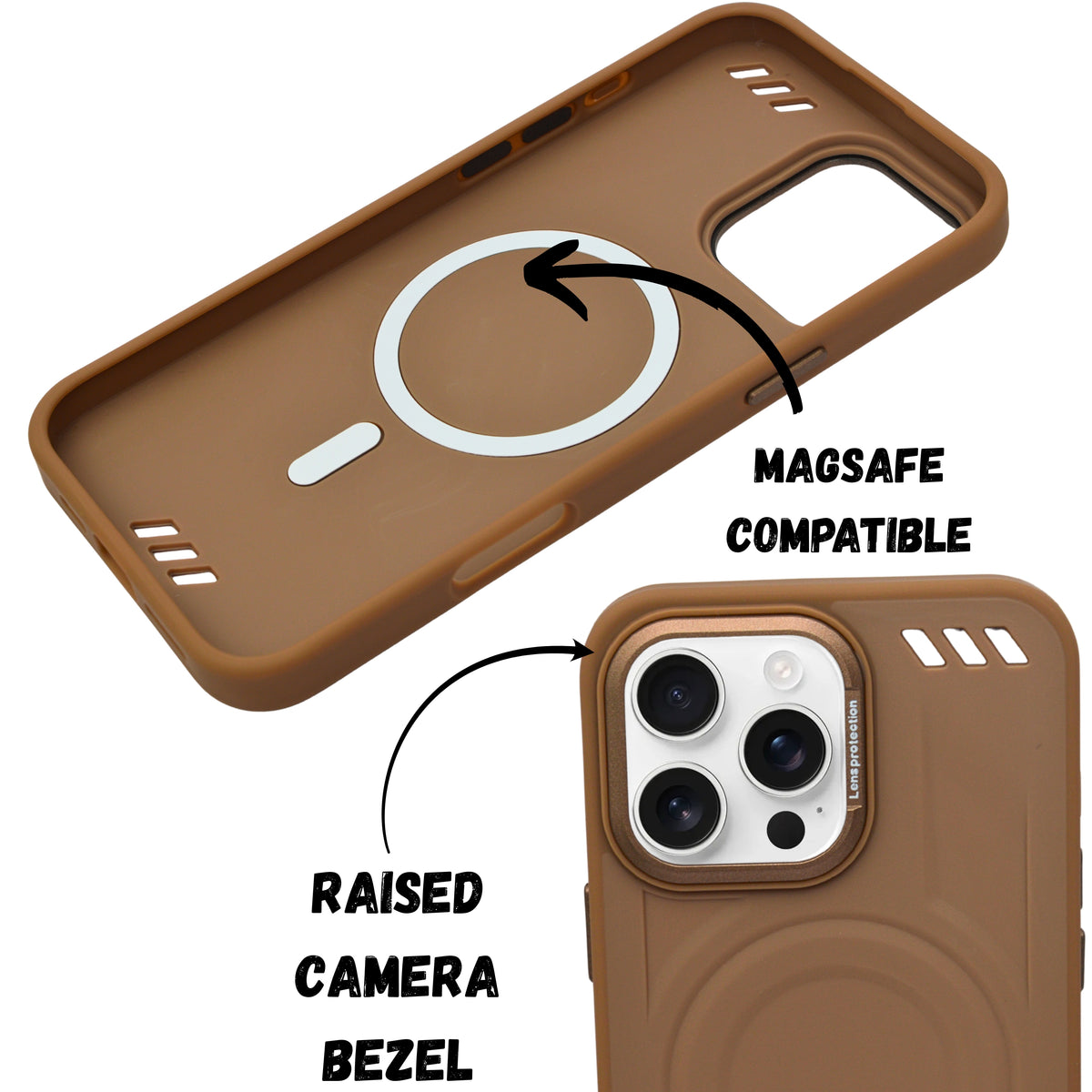 Shockproof Armor Case with Camera Lens Protection Cover For iPhone 16 Pro Max