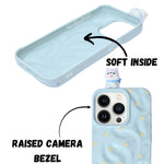 3D Cartoon Character with Polka Dots Soft Phone Case for iPhone 15 Pro