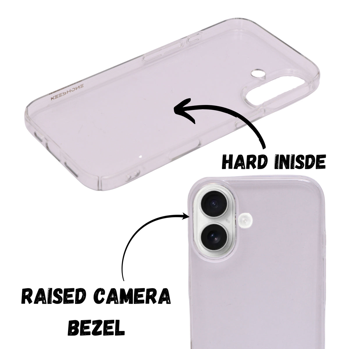 Ultra-Clear Anti-Yellow Durable & Sleek Protection Slim Phone Case for iPhone 16