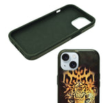 Premium Leopard Print Phone Case for iPhone 15