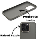 Classic Leather Texture Protective Phone Case For iPhone 16 Pro