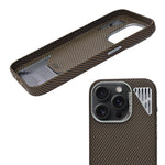 Premium Heat Dissipation with Modern Textured Finish Phone Case for iPhone 15 Pro