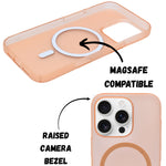 Hard Frosted MagSafe Compatible Phone Case for iPhone 16 Pro