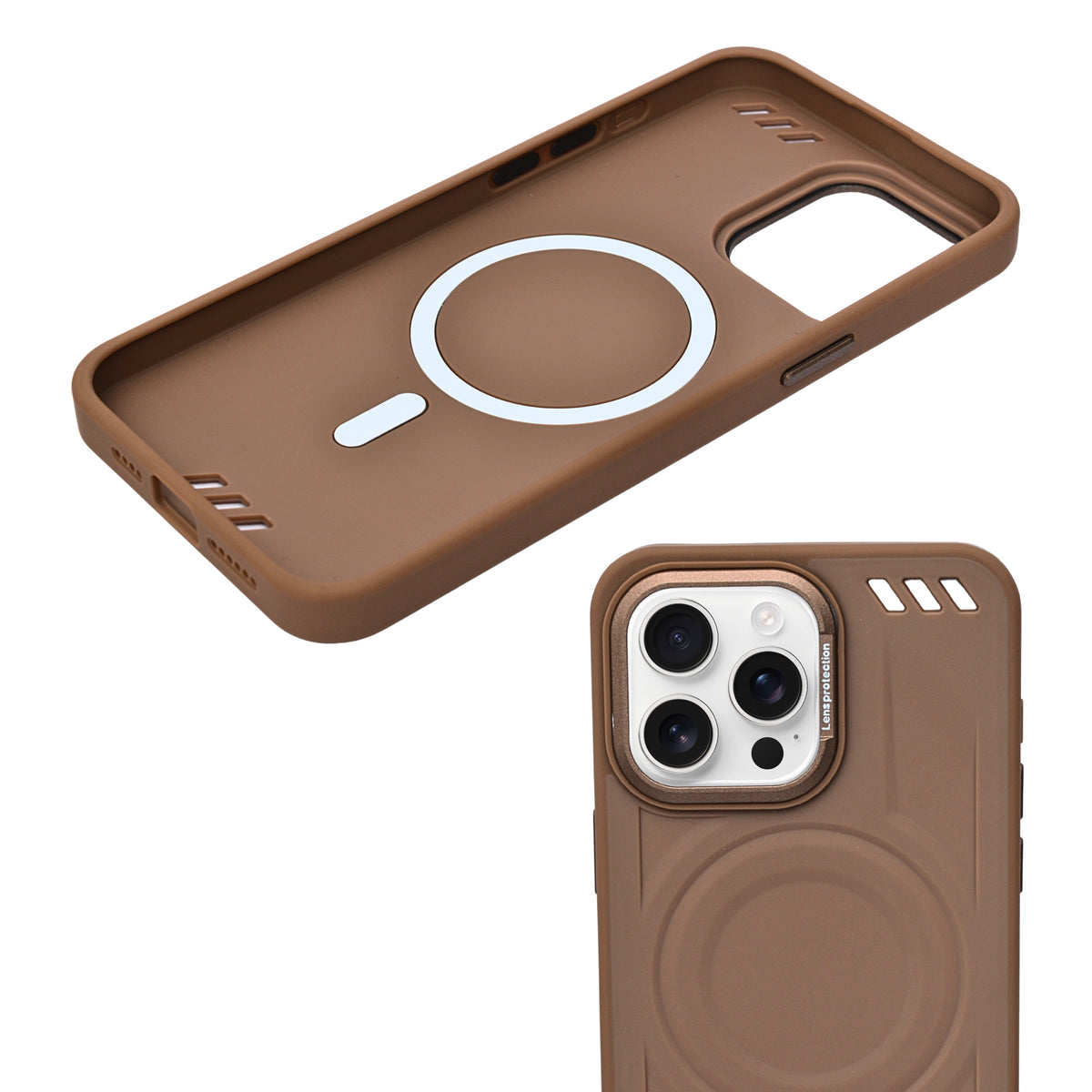 Shockproof Armor Case with Camera Lens Protection Cover For iPhone 15 Pro Max