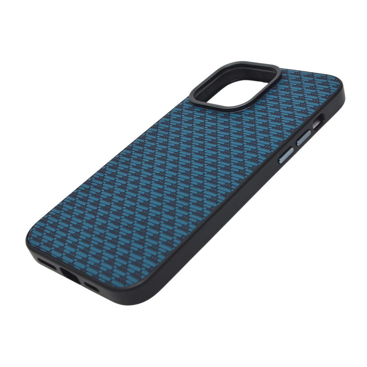 Carbon Weave Pattern Phone Case for iPhone 14 Pro Max