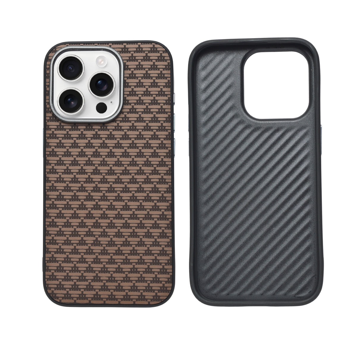 Carbon Weave Pattern Phone Case for iPhone 15 Pro Max