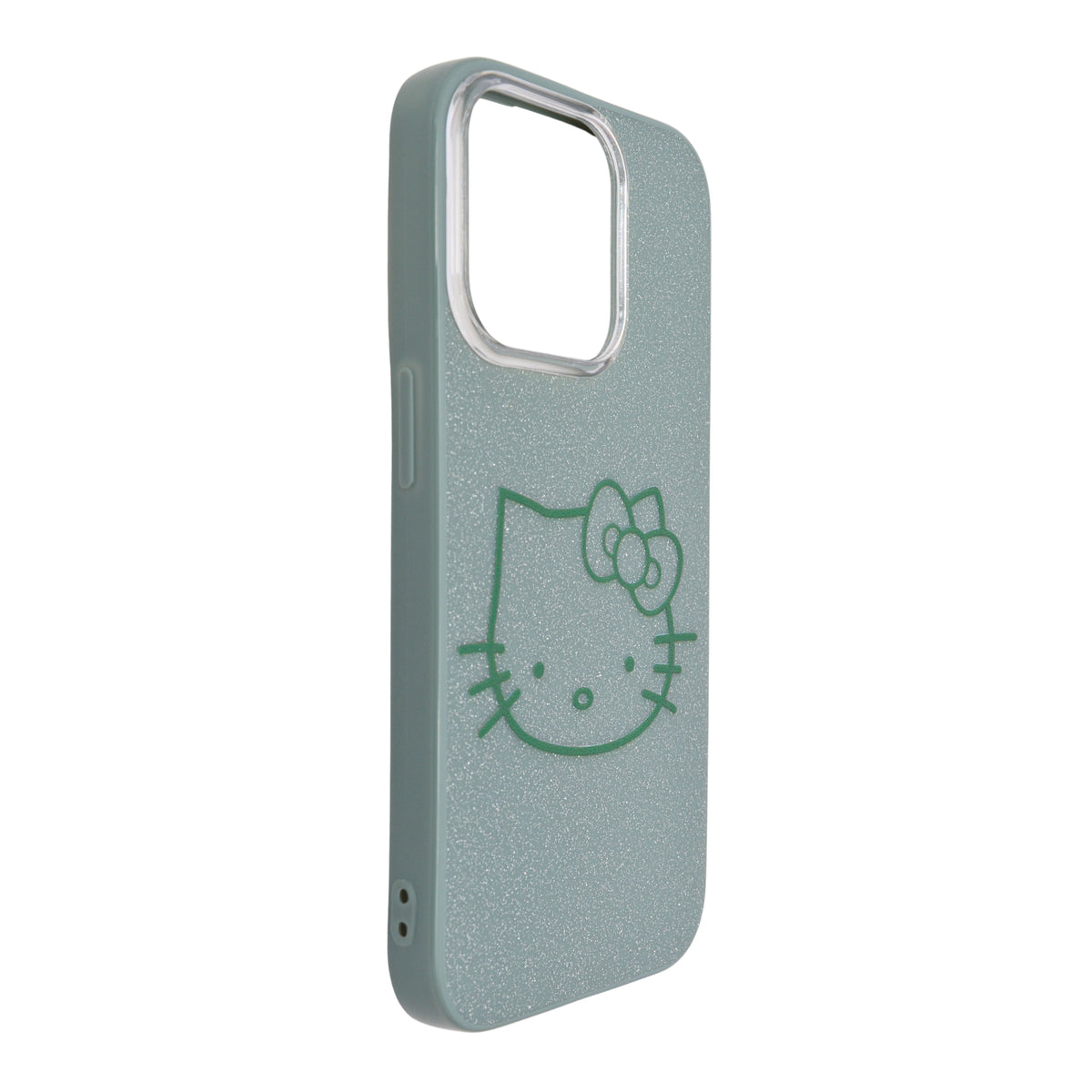 Glitter Sparkle Kitty Phone Case for iPhone 15 Pro Max