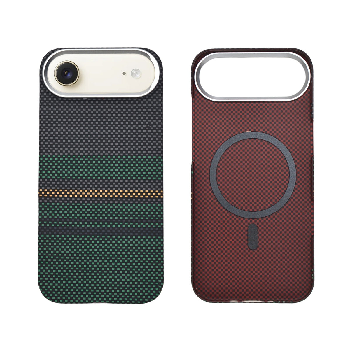 Kevlar Texture Magsafe Armor Phone Case for iPhone 17 Air