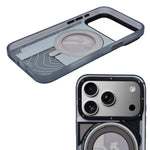 Futuristic Tech Armor MagSafe with 360° Rotatable Kickstand Phone Case for iPhone 17 Pro Max