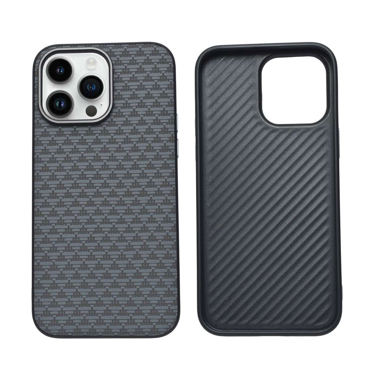 Carbon Weave Pattern Phone Case for iPhone 14 Pro Max