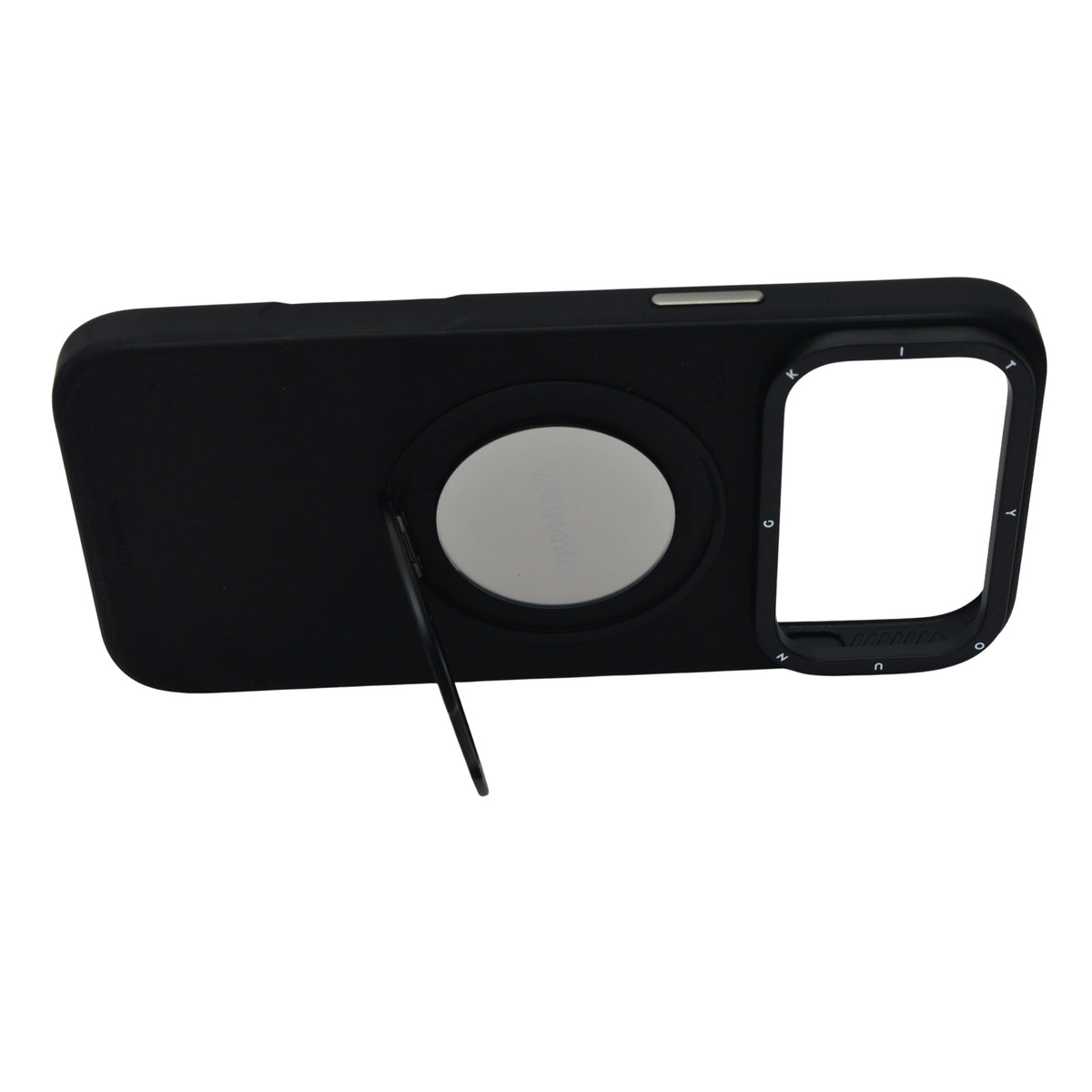 Luxury Leather Finish MagSafe with 360° Rotatable Kickstand Phone Case for iPhone 17 Pro Max