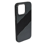 Carbon Fiber Leather Texture Anti-Fall Protective Case for iPhone 15 Pro Max