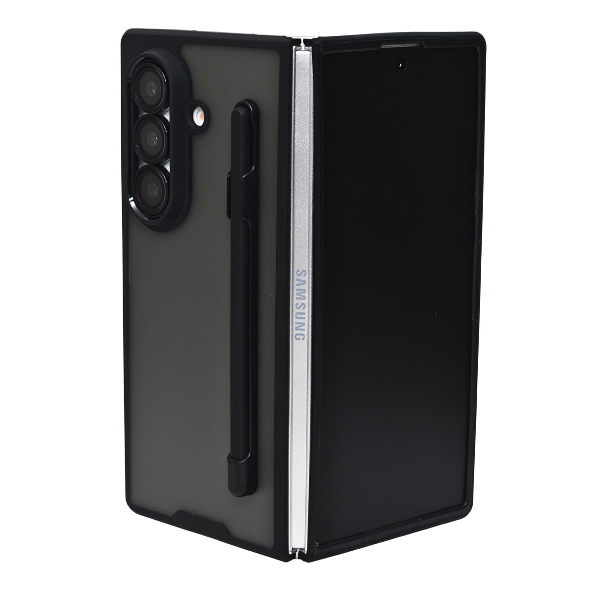 Protective Frosted Case with Precise S Pen Storage for Samsung Galaxy Z Fold 7