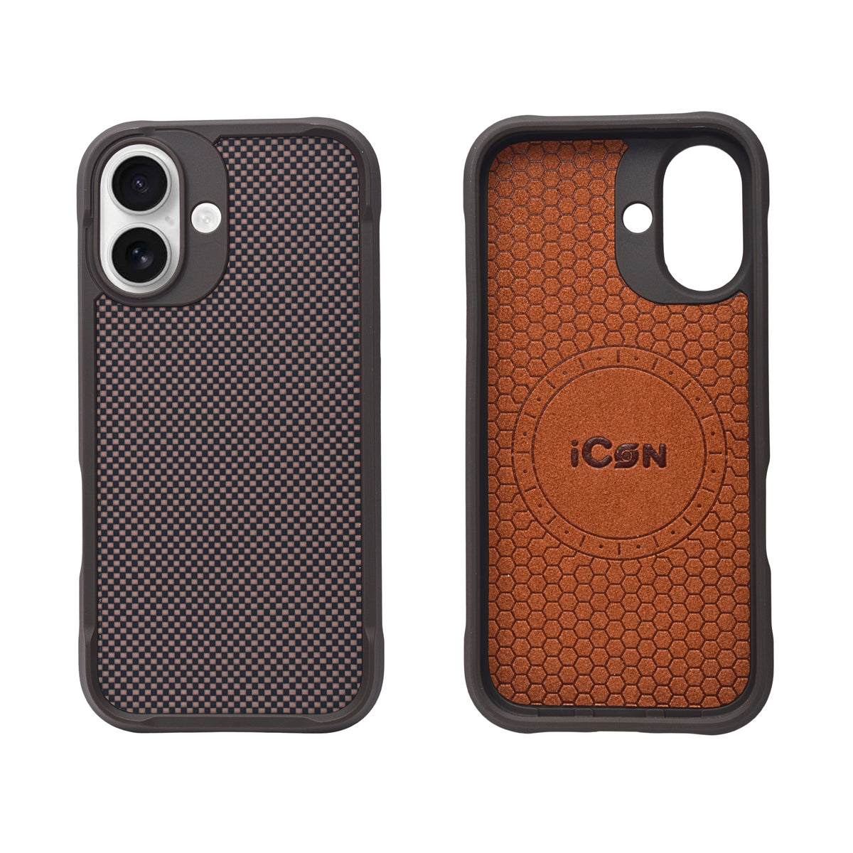 Premium Woven & Carbon Fiber Shockproof Case for iPhone 17