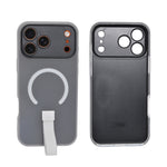 Frosty Matte with Silicone Finger Loop Phone Case for iPhone 17 Pro