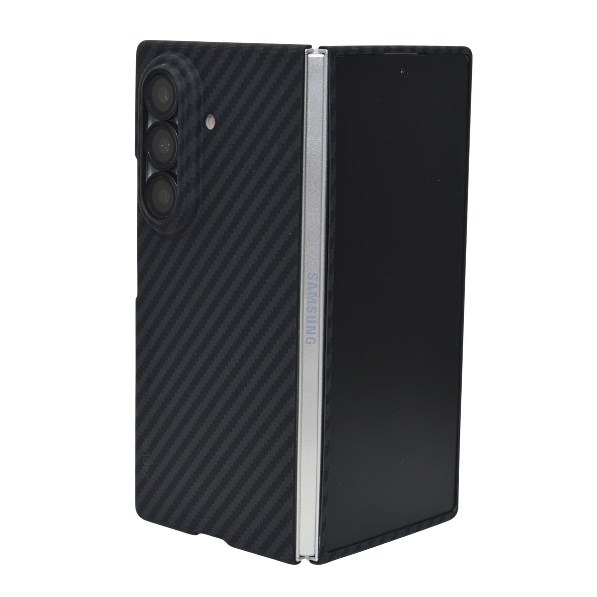 Slim Carbon Fiber Texture Protective Case for Samsung Galaxy Z Fold 7