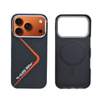 Kevlar Texture Magsafe Armor Phone Case for iPhone 17 Pro
