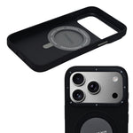 Luxury Leather Finish MagSafe with 360° Rotatable Kickstand Phone Case for iPhone 17 Pro Max