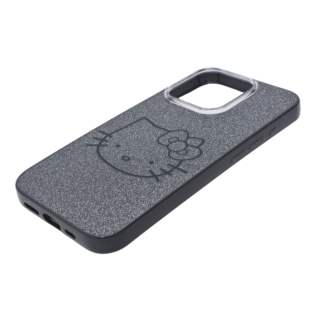 Glitter Sparkle Kitty Phone Case for iPhone 15 Pro Max