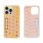 Cute 3D Cartoon Keyboard Phone Case for iPhone 15 Pro Max