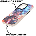 Anime Print Vibrant Character Design Phone Case for iPhone 14 Pro