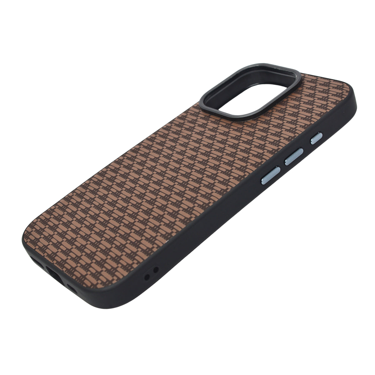 Carbon Weave Pattern Phone Case for iPhone 16 Pro