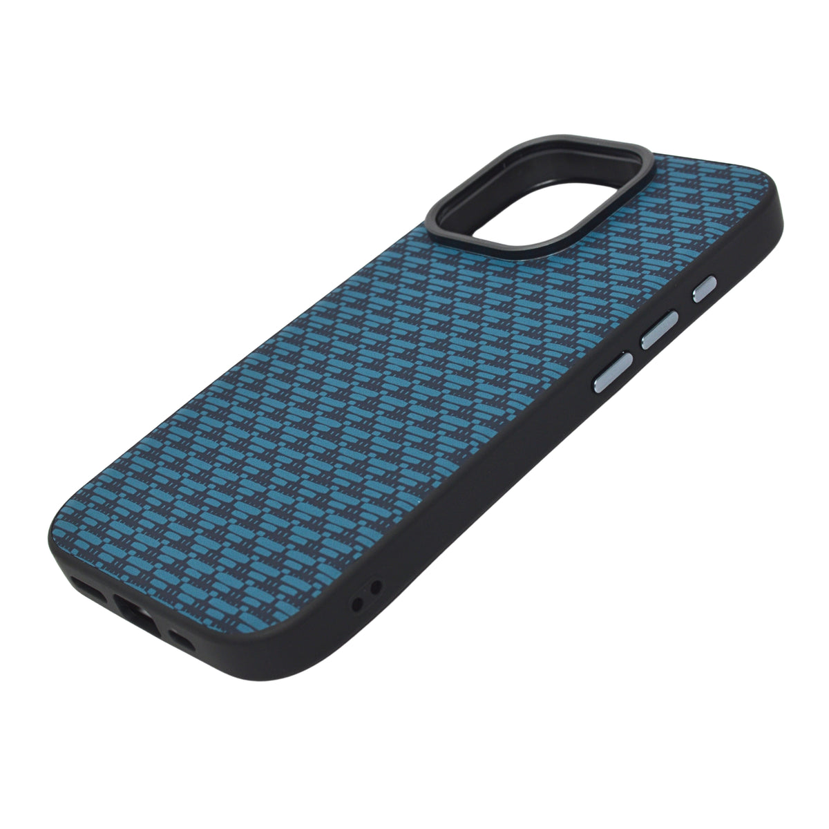 Carbon Weave Pattern Phone Case for iPhone 16 Pro