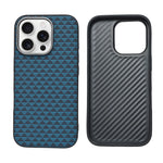 Carbon Weave Pattern Phone Case for iPhone 16 Pro