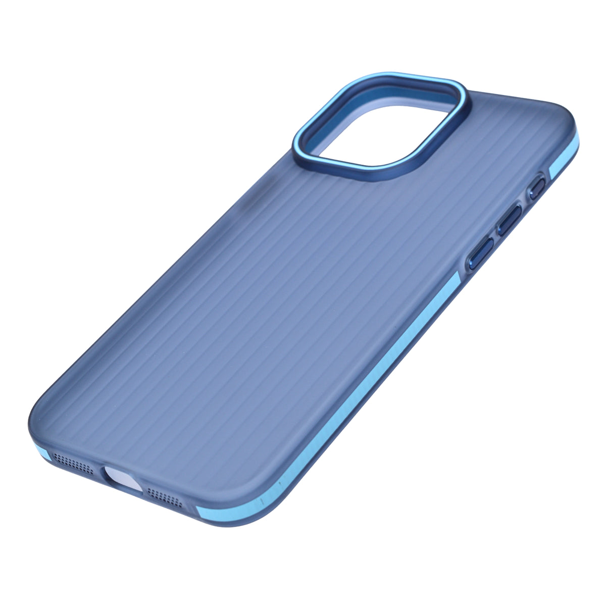 Frosted Matte Corrugated Texture Phone Case for iPhone 15 Pro Max