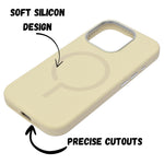 Premium Matte Silicone MagSafe Compatible Phone Case for iPhone 16 Pro Max