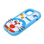 Happy Doraemon 3D Silicone Phone Case for iPhone 13/ 14/ 15