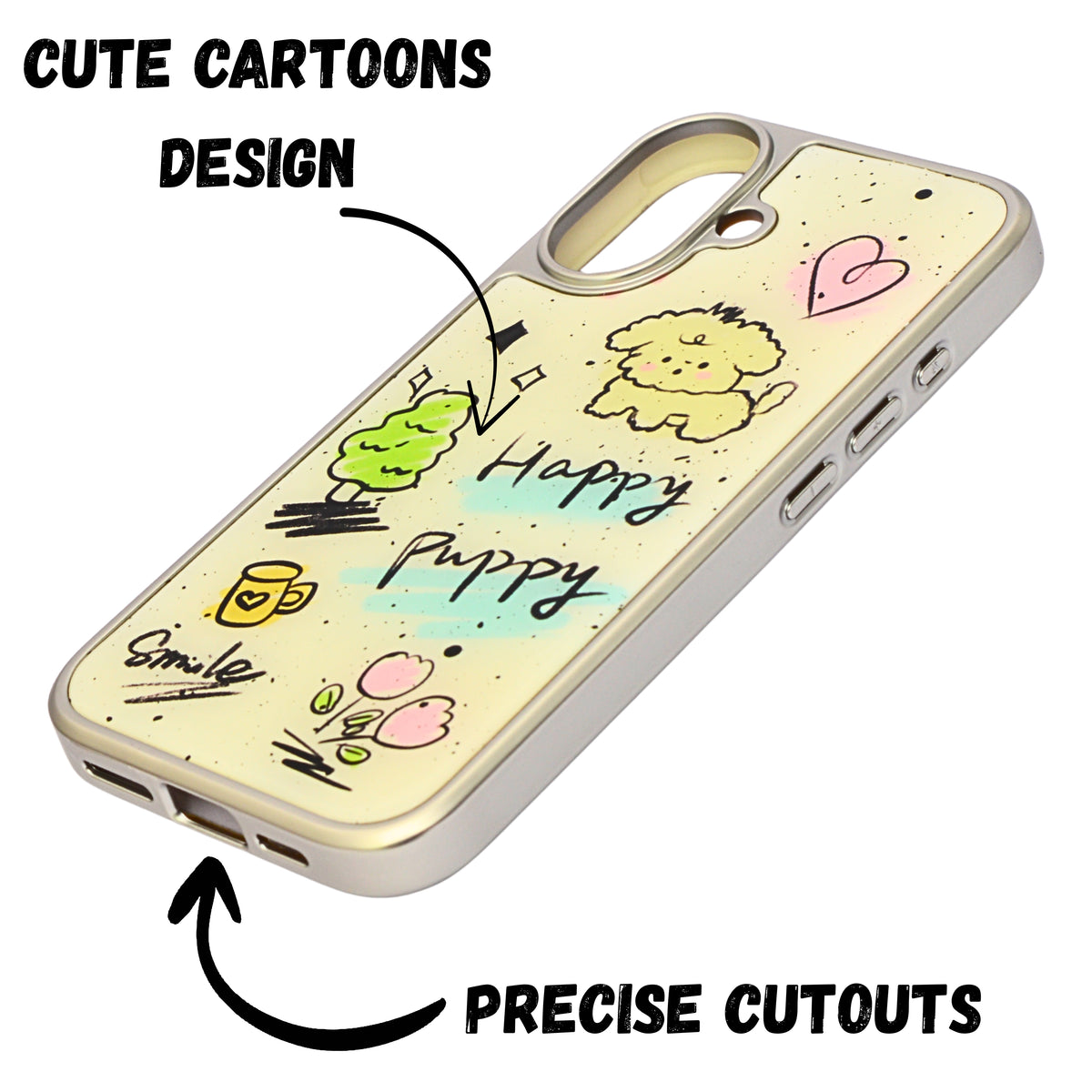 Trendy Printed Designer Protective Phone Case for iPhone 16