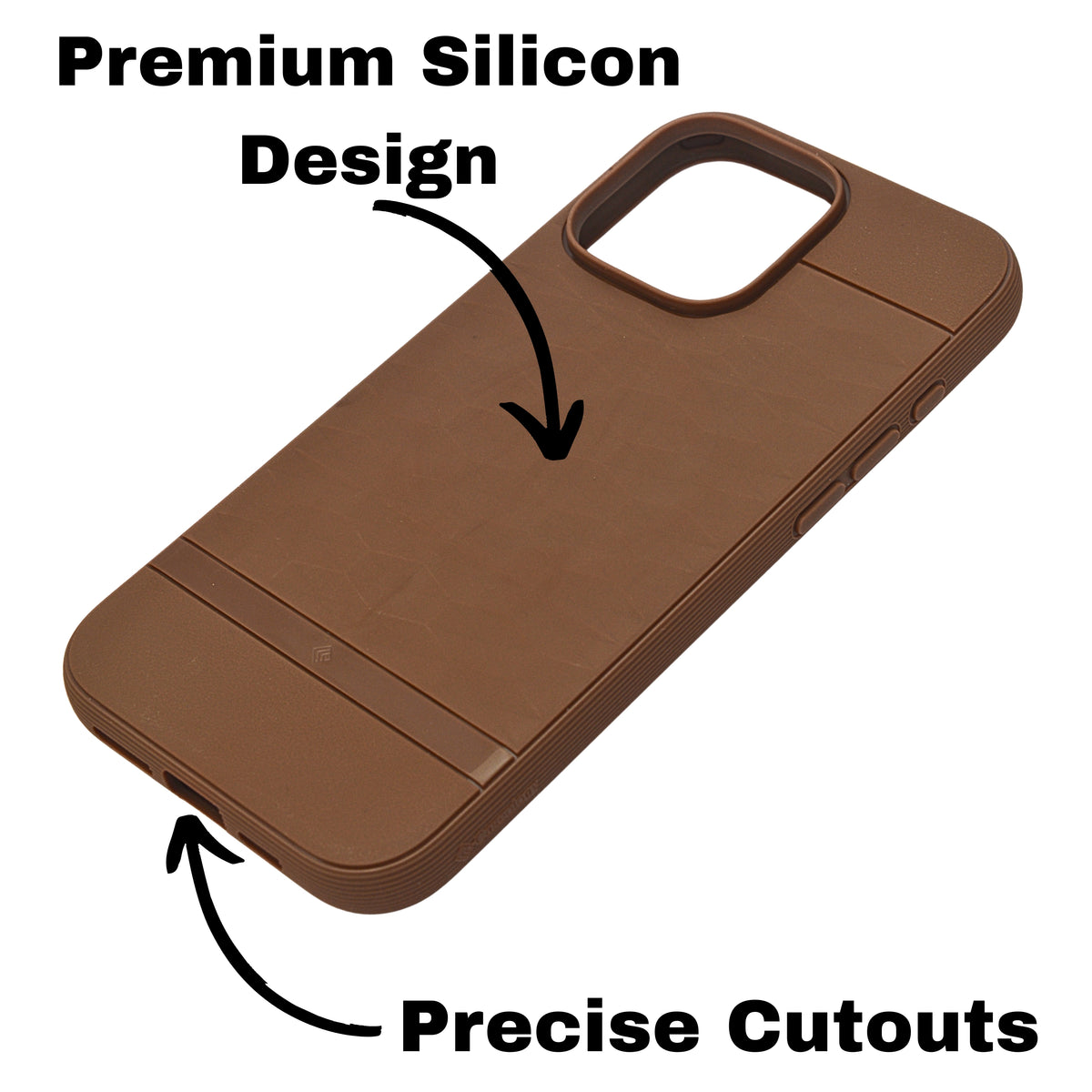 Silicone Sandstone Texture with MagSafe Compatible Phone Case for iPhone 16 Pro Max