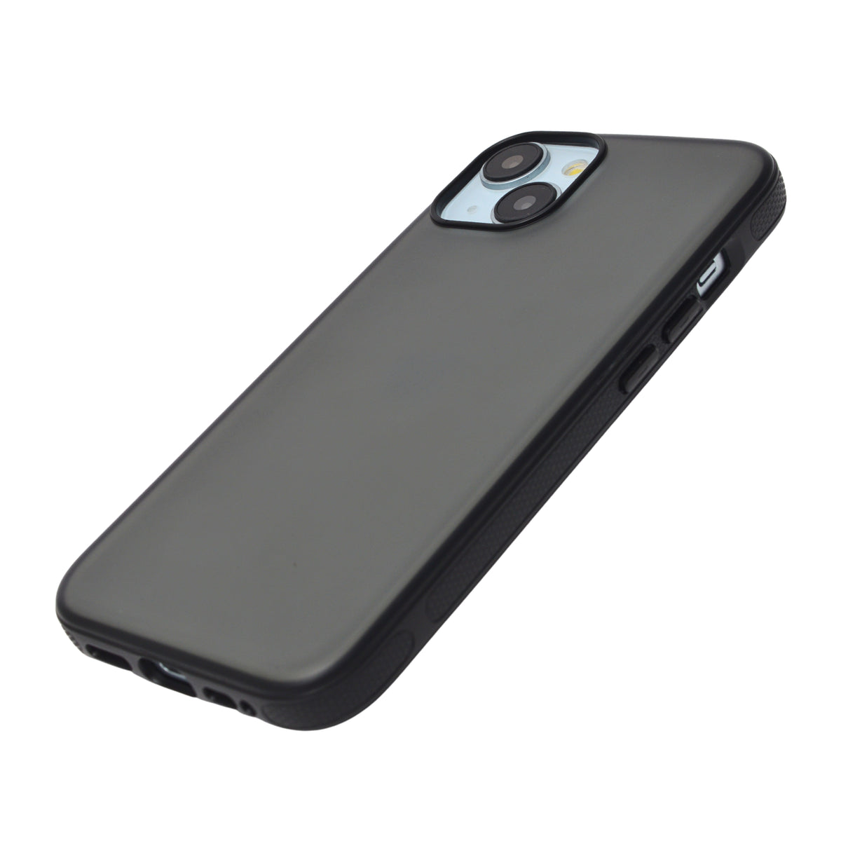 Smoky Matte with Side Grip Phone Case for iPhone 14 Plus / 15 Plus