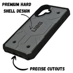 Rugged Armor Shockproof MagSafe Compatible Phone Case For iPhone 16