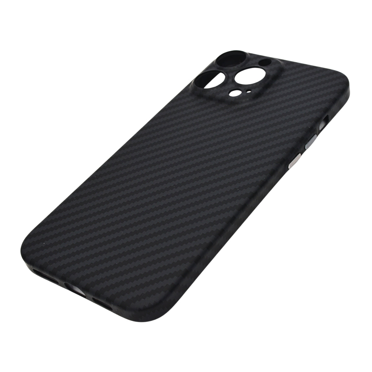 Premium Carbon Texture Slim Fit Phone Case for iPhone 16 Pro Max