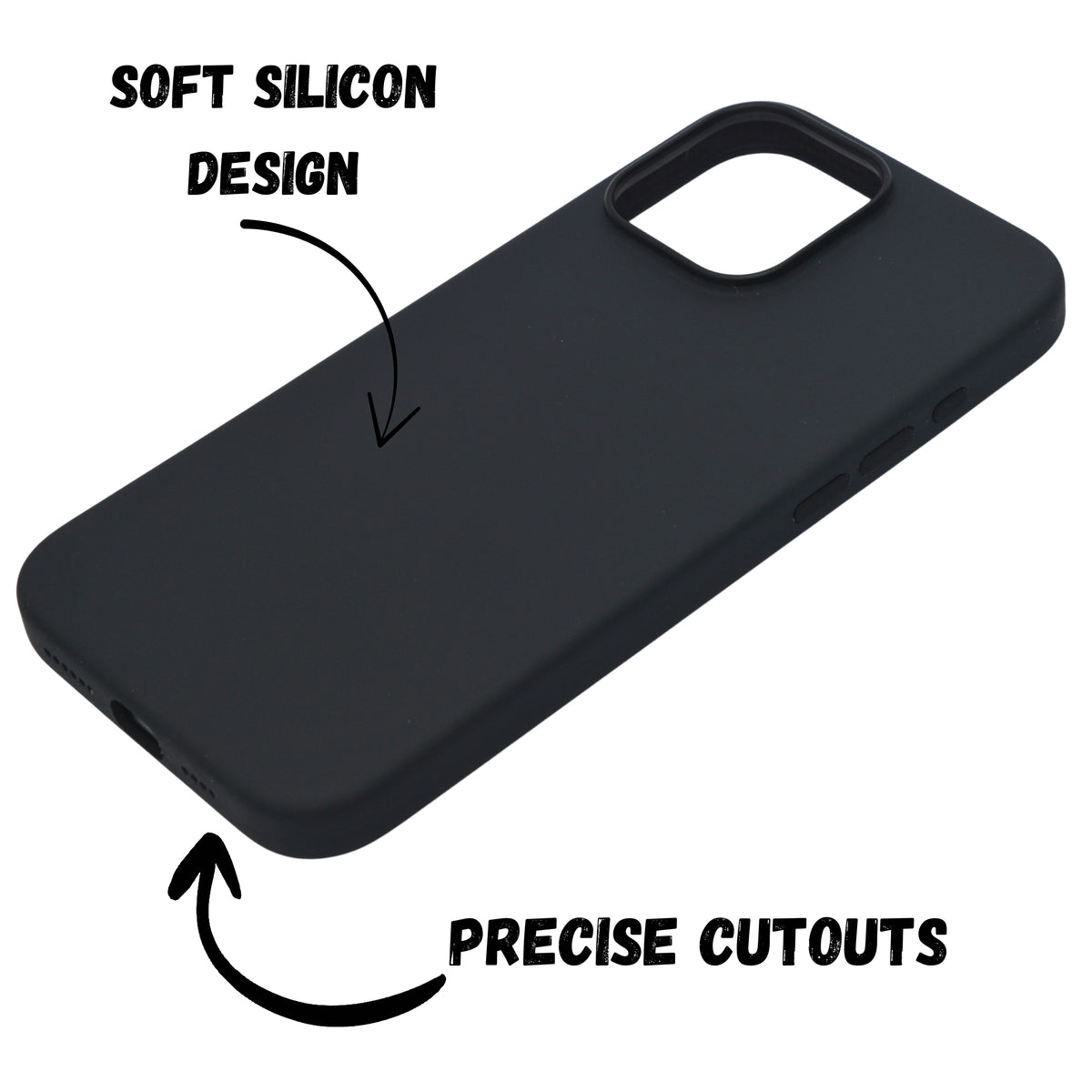 Premium Soft Silicone MagSafe Compatible Phone Case for iPhone 16 Pro Max