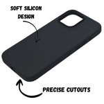 Premium Soft Silicone MagSafe Compatible Phone Case for iPhone 16 Pro Max