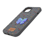 Cute Floral with 3D Bow Phone Case For iPhone 15