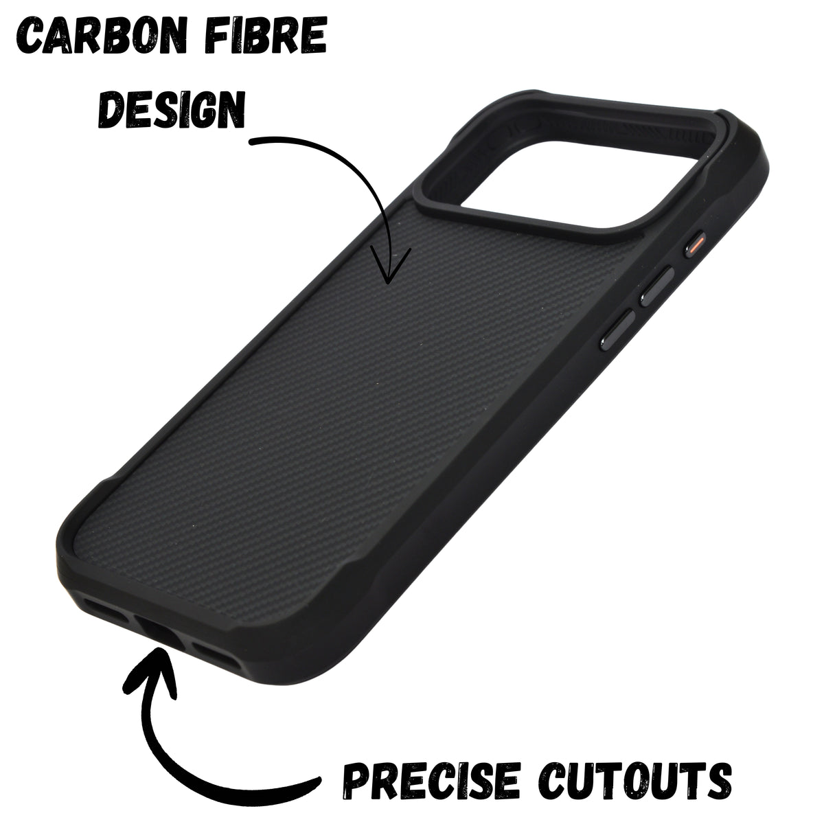 Premium Woven & Carbon Fiber Shockproof Case For iPhone 17 Pro Max
