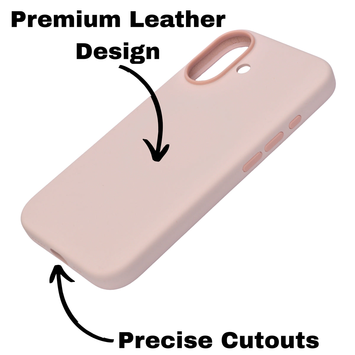 Premium Soft Silicone MagSafe Compatible Phone Case for iPhone 16