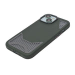 Premium Heat Dissipation with Modern Textured Finish Phone Case for iPhone 15