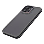 Transparent Case with Metal Camera Lens Protector Phone Case for iPhone 15 Pro Max