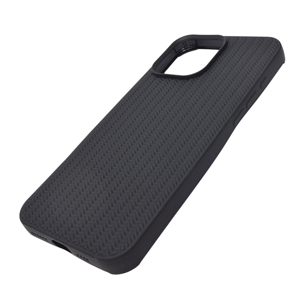 Minimal Jute Textured Matte Protective Phone Case For iPhone 16 Pro Max