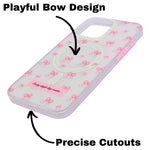 Pink Bow "Every Single Day Counts" Quote MagSafe Compatible Phone Case for iPhone 15 Pro Max