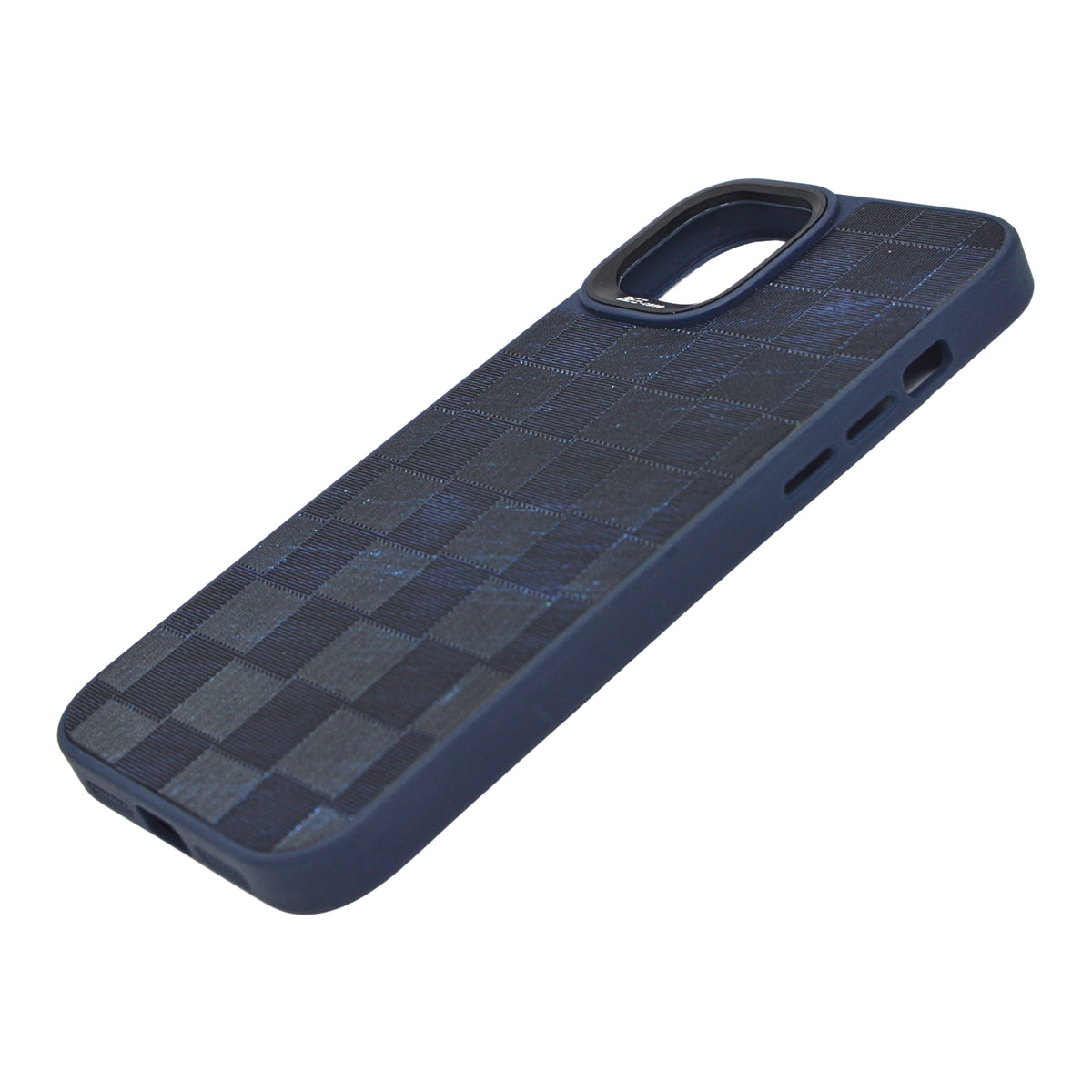 Checkered Texture Grip Case For iPhone 14 Plus / 15 Plus
