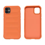 Silicone Shield Texture Protective Phone Case with Strong Grip Pattern for iPhone 11