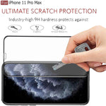 Ultra-Clear Tempered Glass Screen Protector for iPhone 11 Pro Max